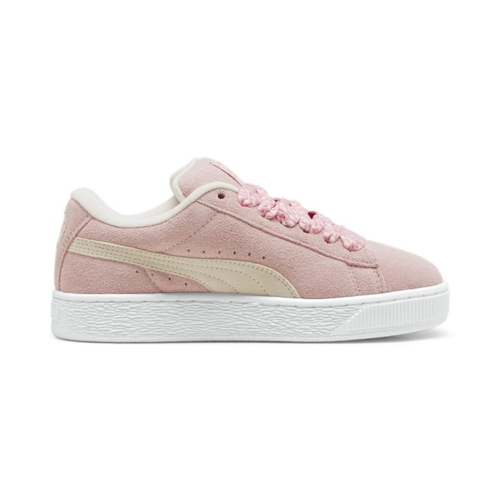 (WMNS) PUMA Suede XL Lace 'Mauve Mist White' 398310-02 - Image 2