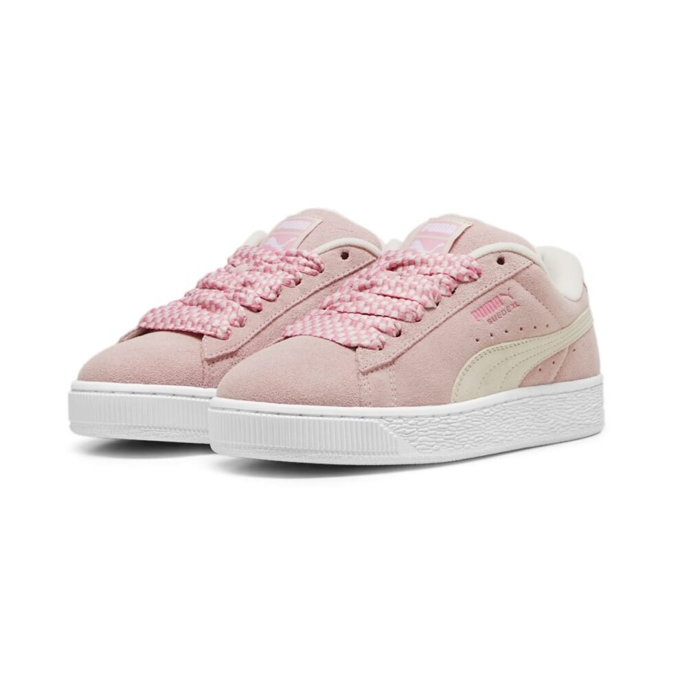 (WMNS) PUMA Suede XL Lace 'Mauve Mist White' 398310-02 - Image 3