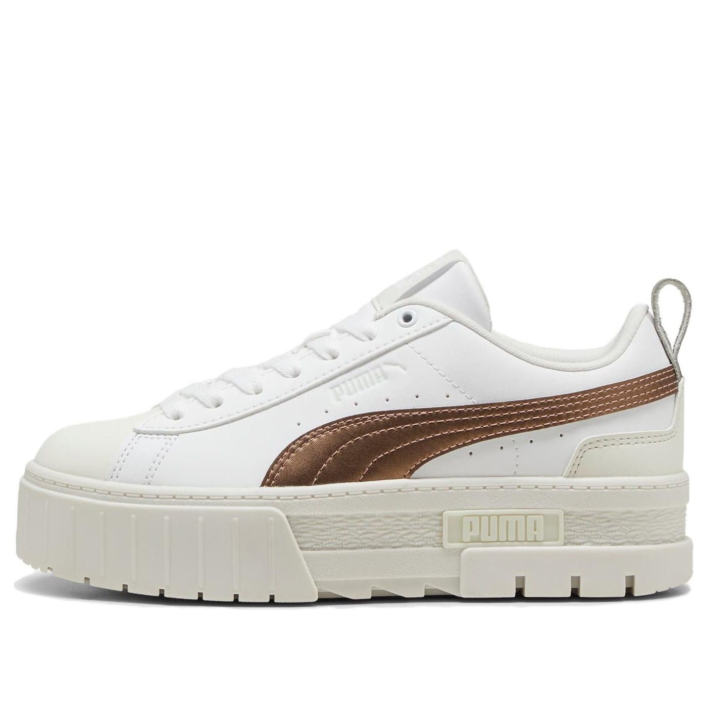 (WMNS) PUMA Mayze 'White Vapor Gray ' 398384-01