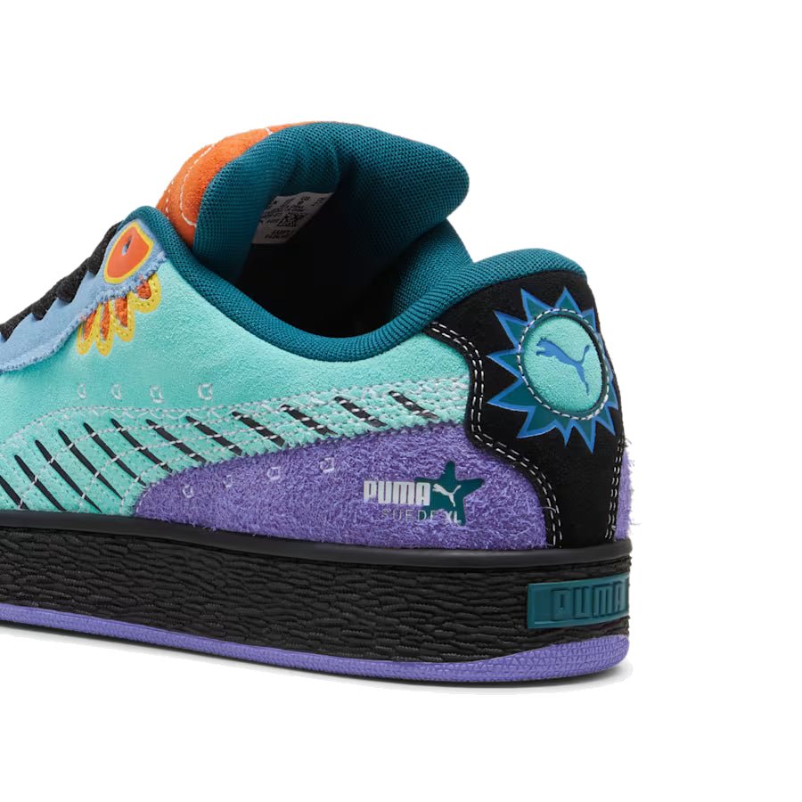 PUMA Suede XL 'Dia De Los Muertos Pack - Mint' 398409-01 - Image 3