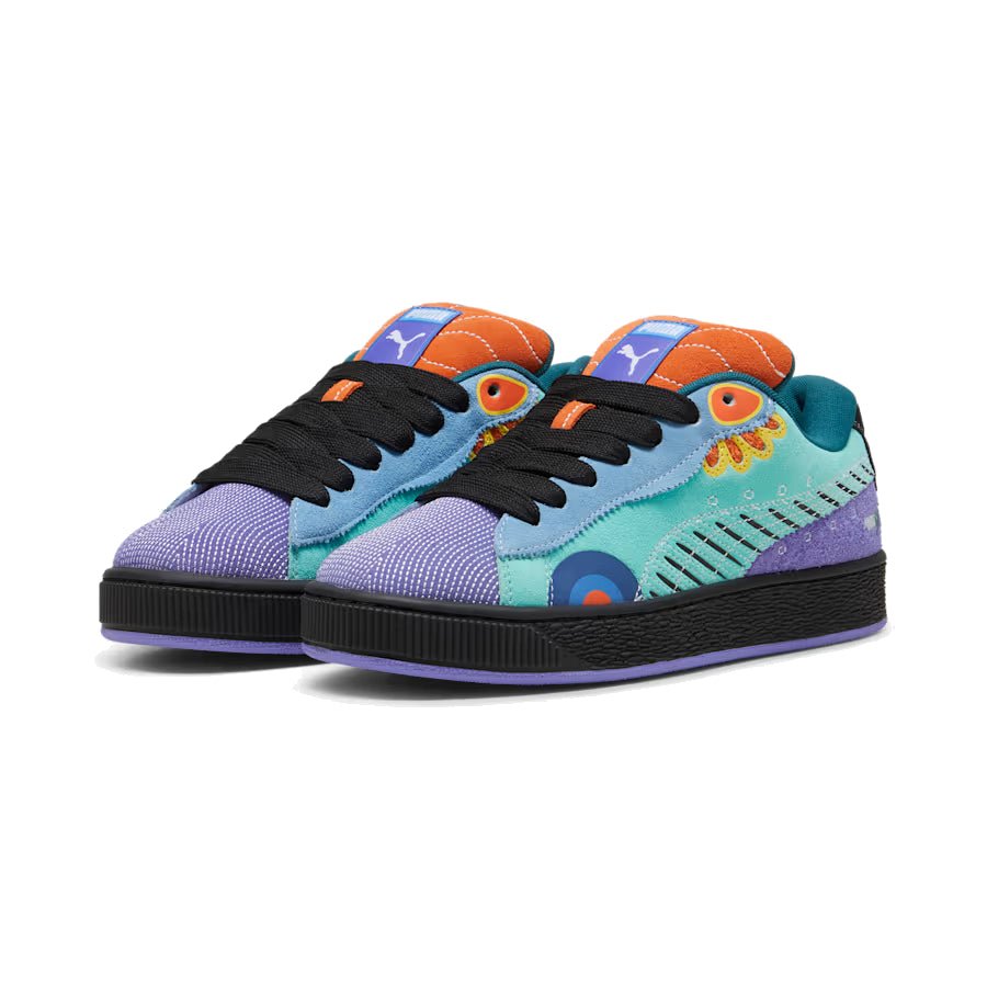 PUMA Suede XL 'Dia De Los Muertos Pack - Mint' 398409-01 - Image 4
