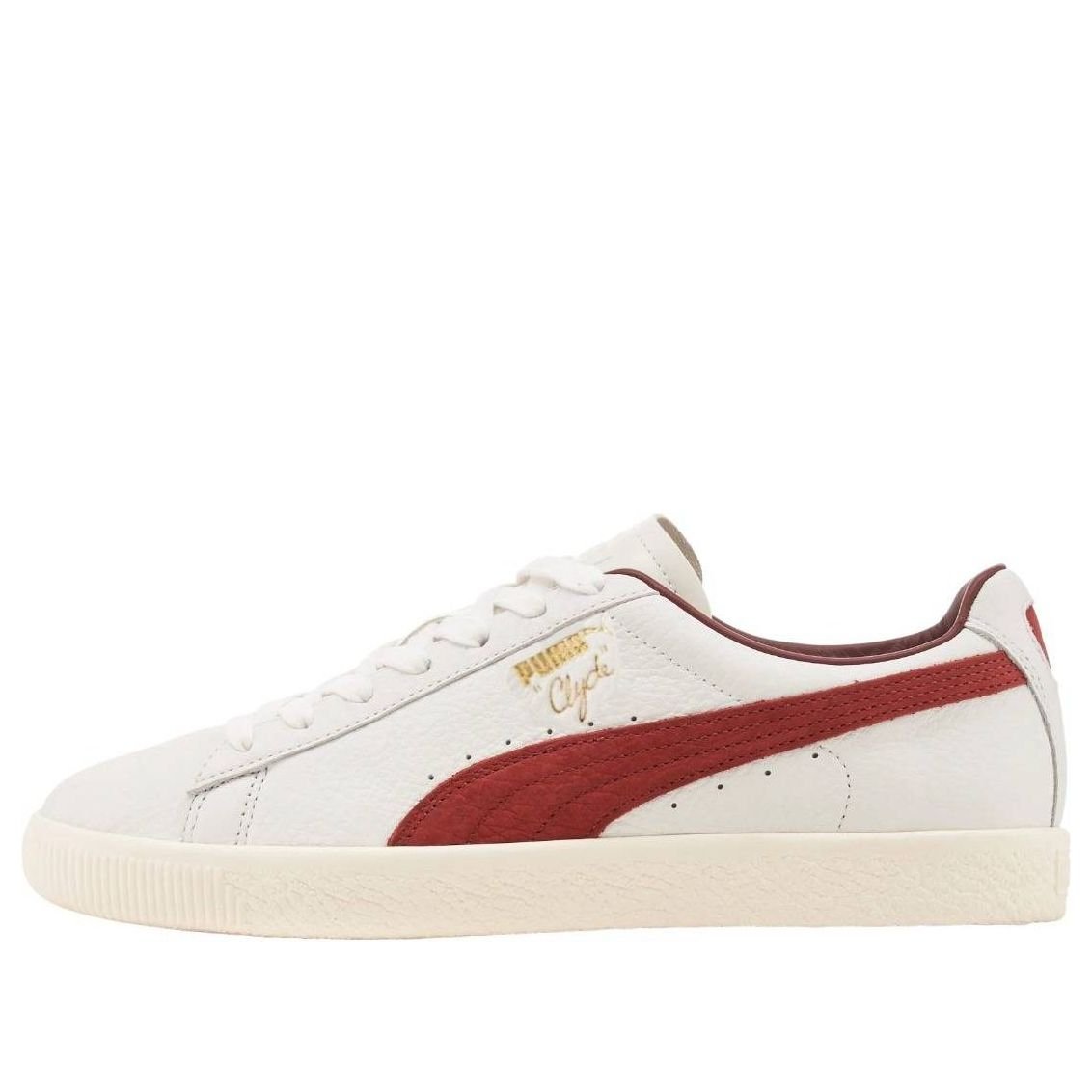 PUMA Clyde Made in Italy 'White Intense Red' 398509-02