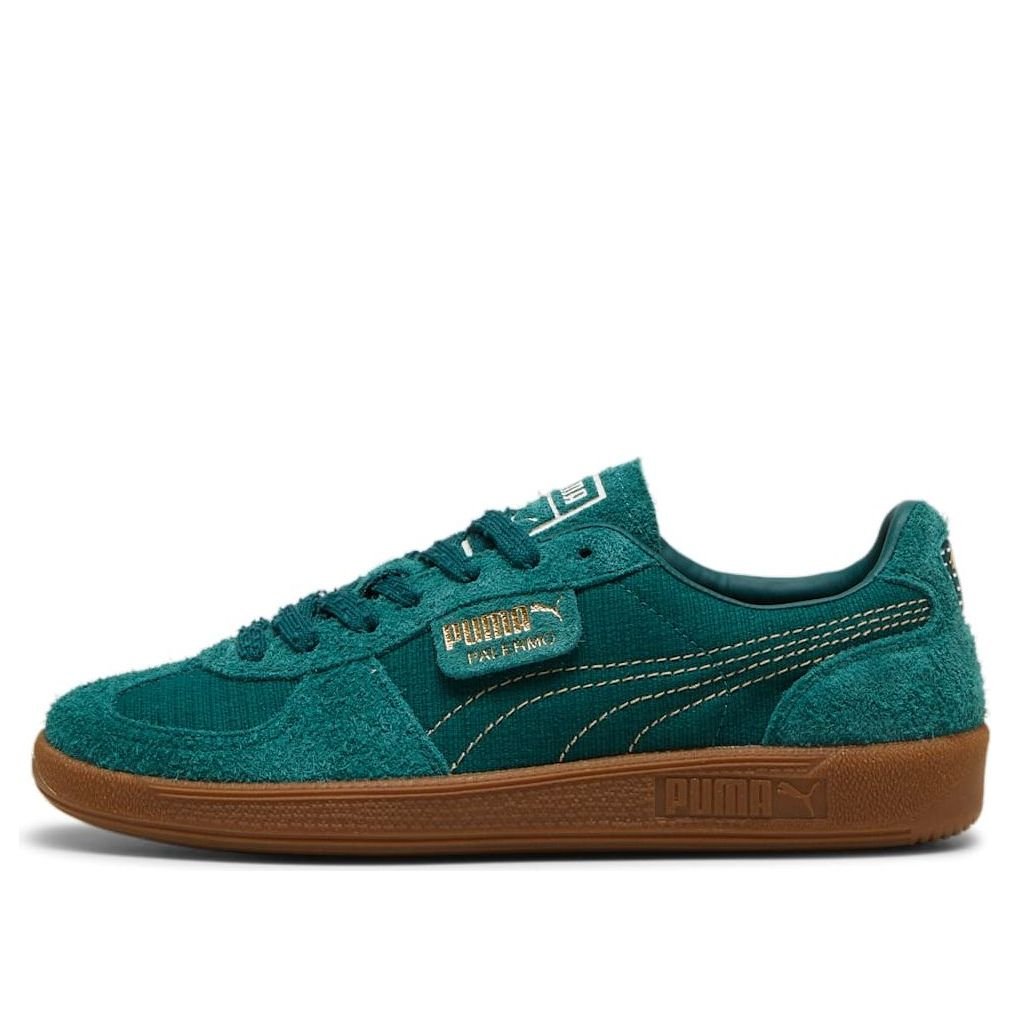 (WMNS) Puma Palermo Texture 'Dark Myrtle Gold' 398523-01