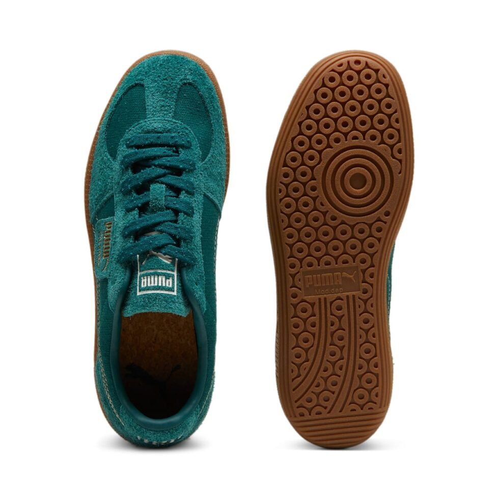 (WMNS) Puma Palermo Texture 'Dark Myrtle Gold' 398523-01 - Image 4