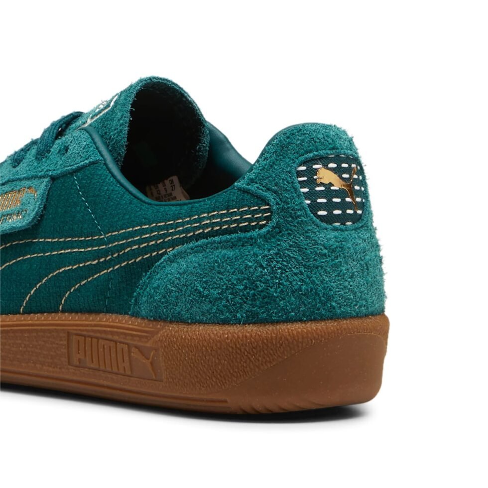 (WMNS) Puma Palermo Texture 'Dark Myrtle Gold' 398523-01 - Image 6