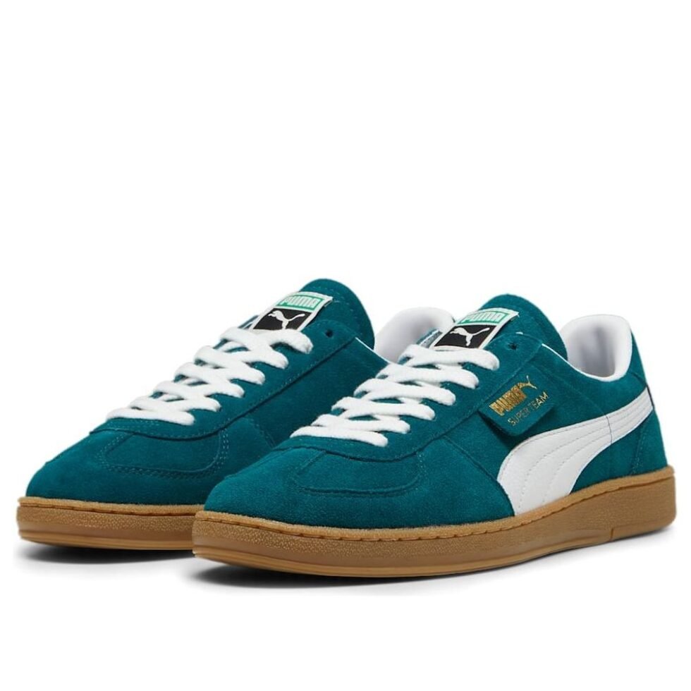 PUMA Super Team SD 'Cold Green White' 398528-01 - Image 3