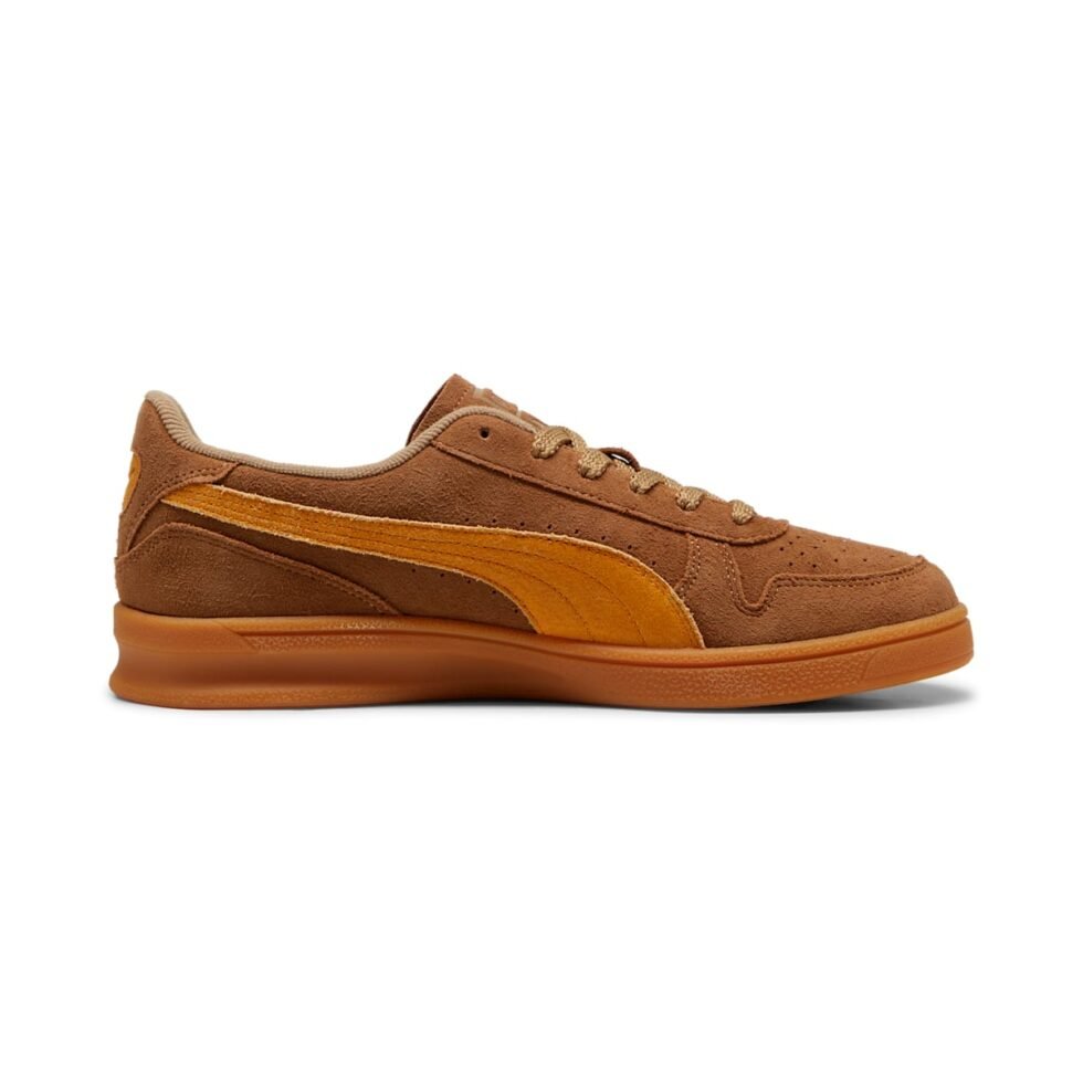 PUMA Indoor R Suede 'Chocolate Chip Sport Yellow' 398531-02 - Image 2