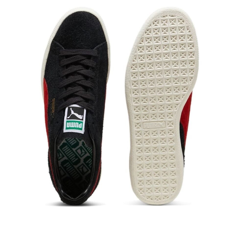 PUMA SUEDE Vintage Made in Japan 'Black Red' 398560-01 - Image 5