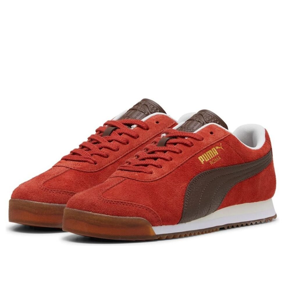 PUMA Roma Suede 'Mars Red Espresso Brown' 398635-04 - Image 2