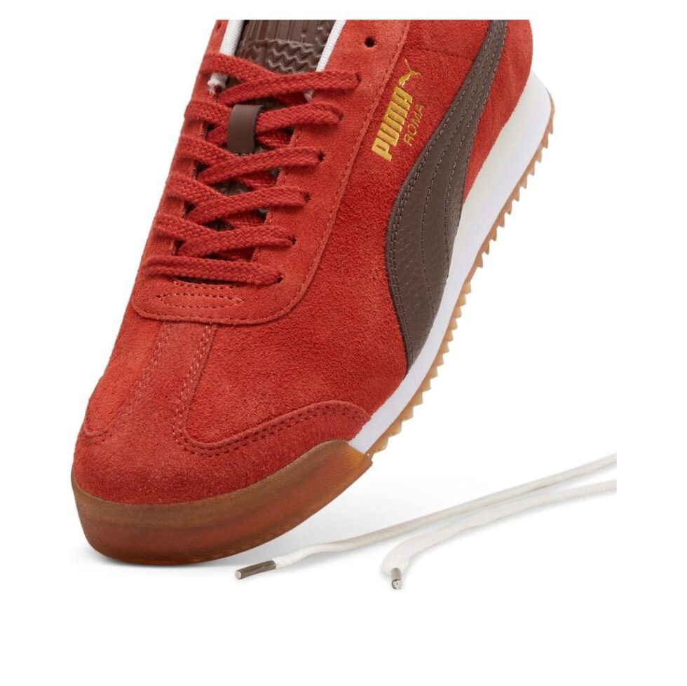 PUMA Roma Suede 'Mars Red Espresso Brown' 398635-04 - Image 5