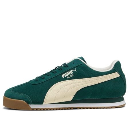 PUMA Roma Suede 'Green Terrain Alpine Snow' 398635-10