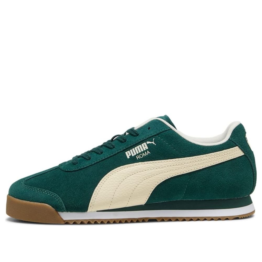 PUMA Roma Suede 'Green Terrain Alpine Snow' 398635-10