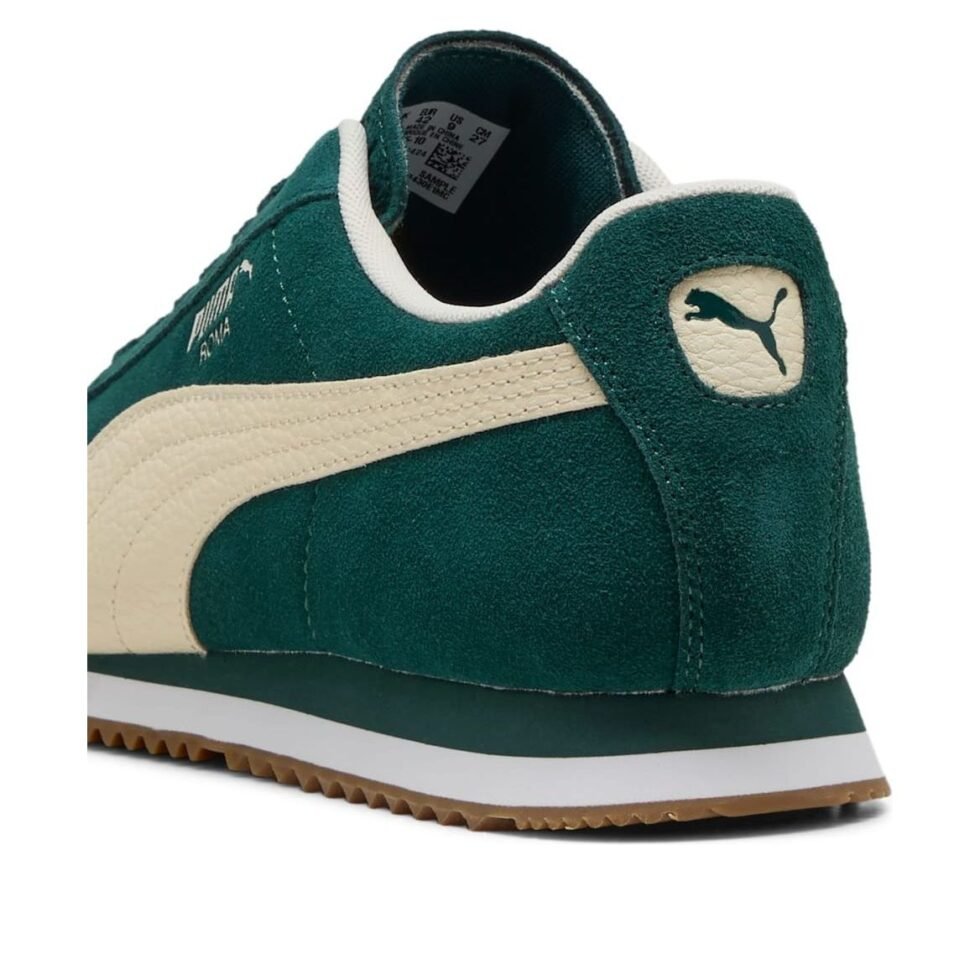 PUMA Roma Suede 'Green Terrain Alpine Snow' 398635-10 - Image 4