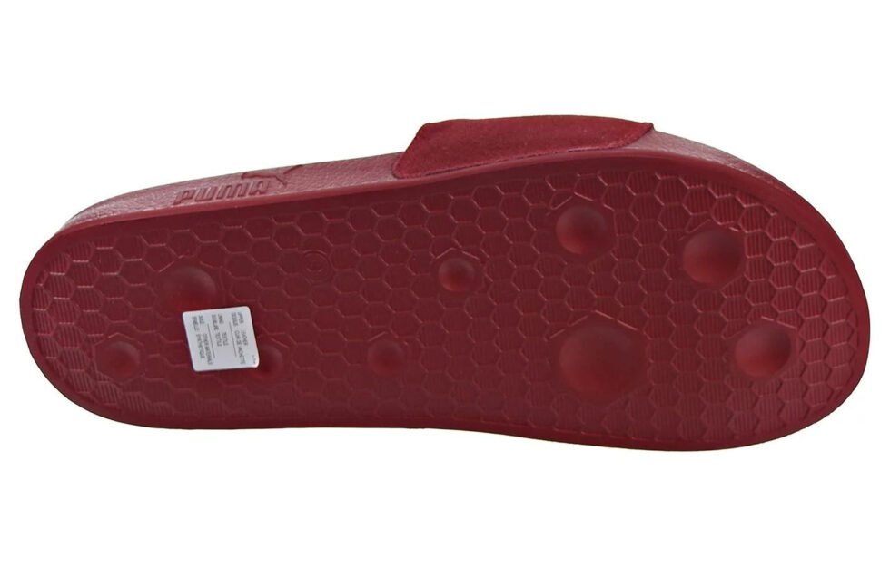 PUMA Leadcat 2.0 Suede Slides 'Red Gold' 398678-04 - Image 4