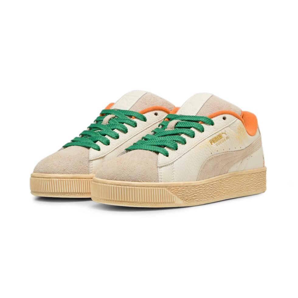 PUMA x Anwar Carrots Suede XL 'Warm White' 398801-01 - Image 3