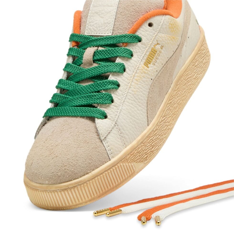 PUMA x Anwar Carrots Suede XL 'Warm White' 398801-01 - Image 5