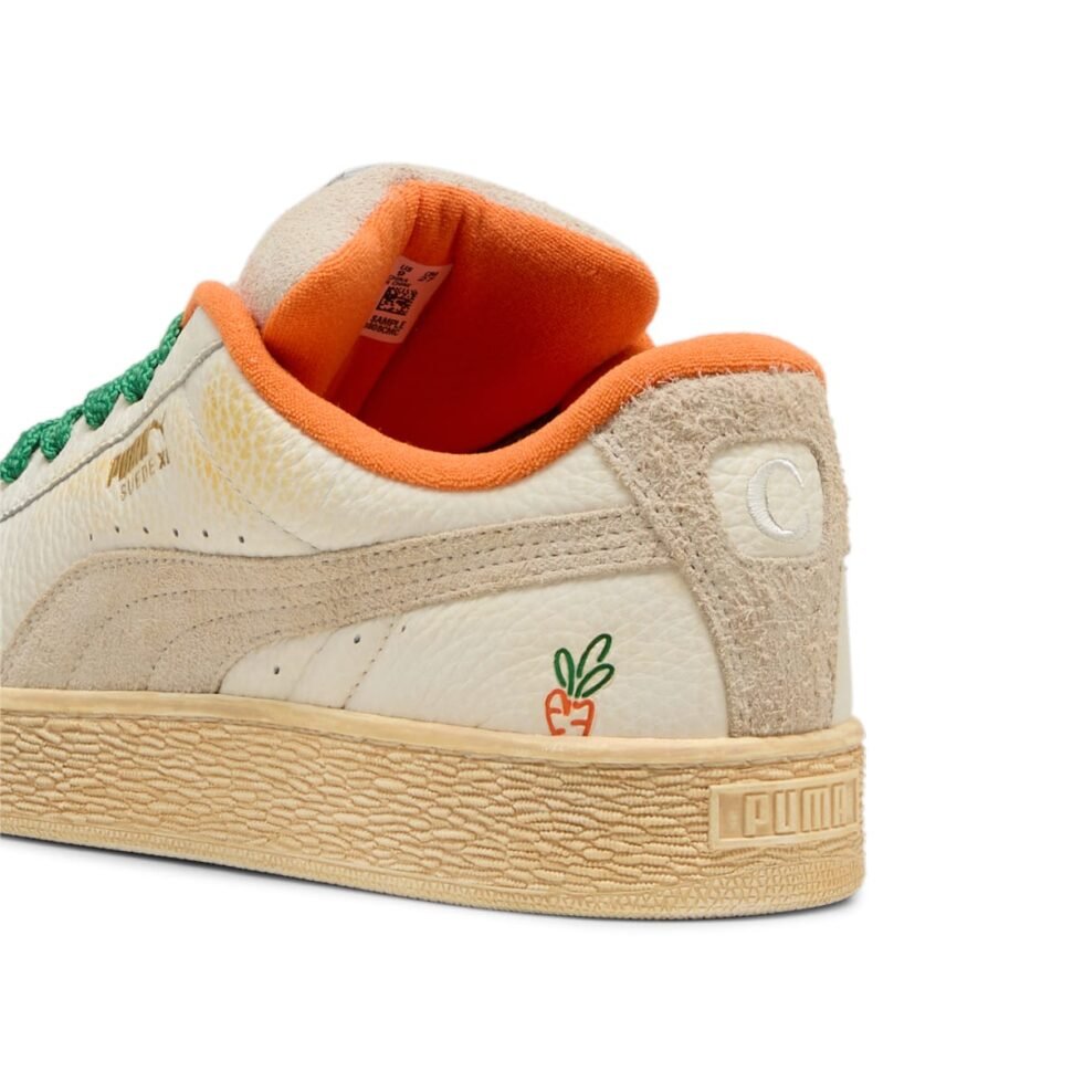 PUMA x Anwar Carrots Suede XL 'Warm White' 398801-01 - Image 6