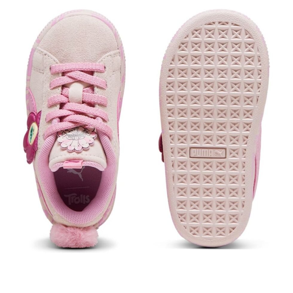 (TD) PUMA x Trolls Suede Classic 'Queen Poppy' 398817-01 - Image 4