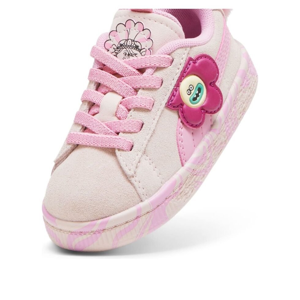 (TD) PUMA x Trolls Suede Classic 'Queen Poppy' 398817-01 - Image 5