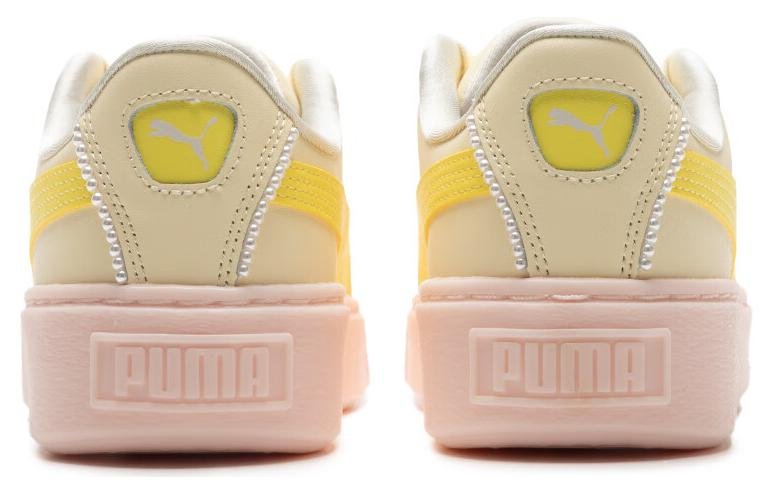 (WMNS) PUMA Suede Classic Low 'Light Pink Yellow' 398910-02 - Image 4