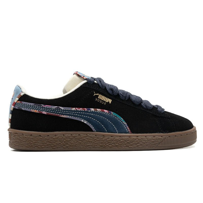 PUMA Suede Bz Emb 'Black Navy Marzipan Light Blue' 399021-01 - Image 3