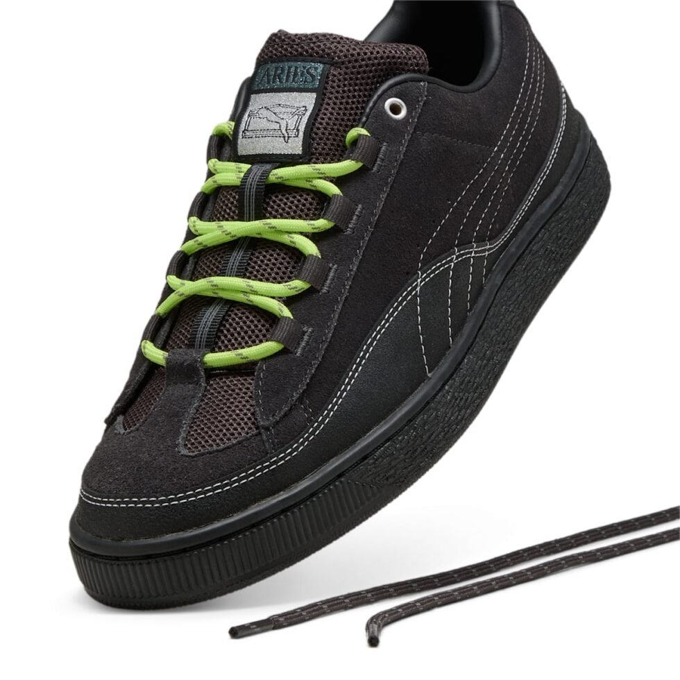 PUMA x Aries Suede HP 'Flat Dark Grey' 399347-01 - Image 5