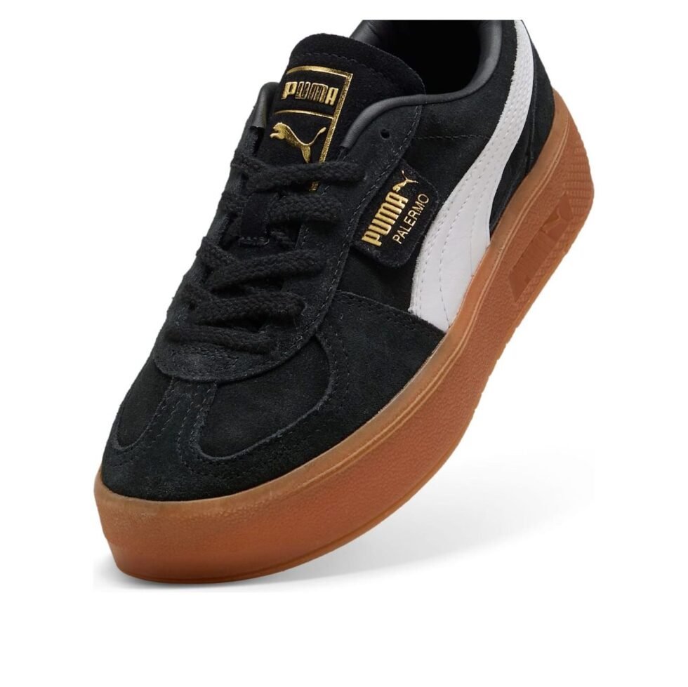 (WMNS) PUMA Palermo Elevata 'PUMA Black Gum' 399348-01 - Image 5