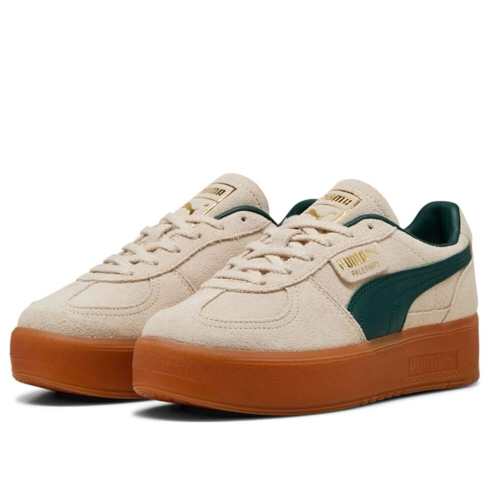 (WMNS) PUMA Palermo Elevata 'Alpine Snow Green Terrain' 399348-18 - Image 2