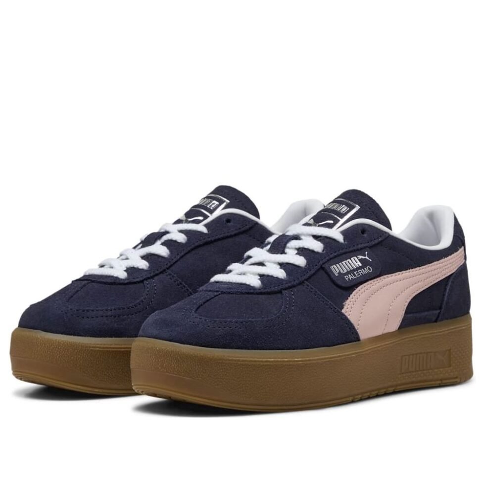 (WMNS) PUMA Palermo Elevata 'New Navy Mauve Mist' 399348-20 - Image 6