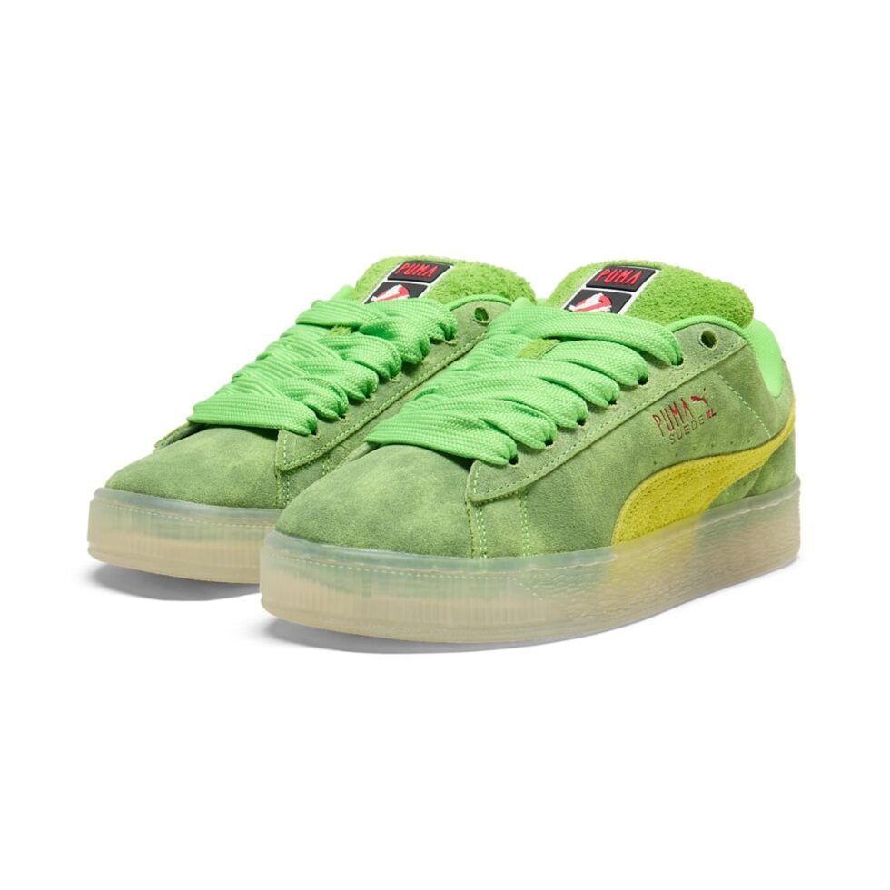 PUMA x Ghostbusters Suede XL 'Slimer' 399606-01 - Image 3