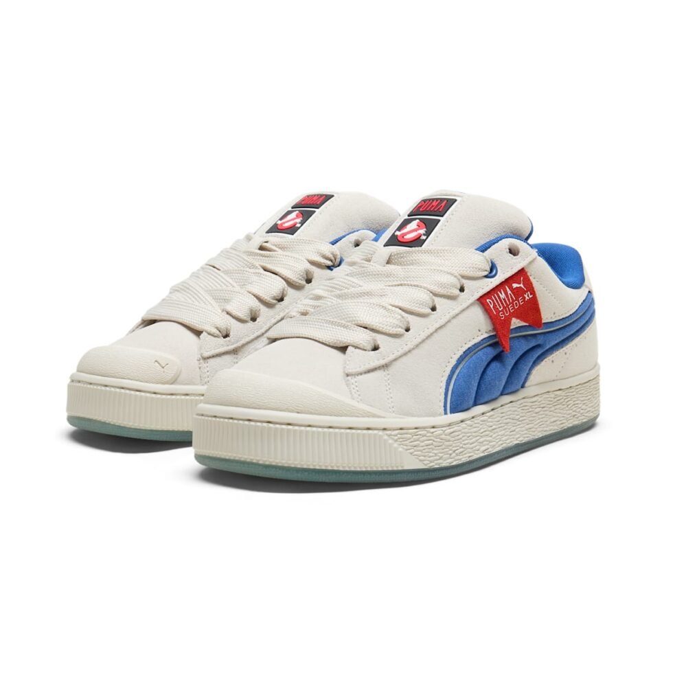 PUMA x Ghostbusters Suede XL 'Stay Puft' 399671-01 - Image 3