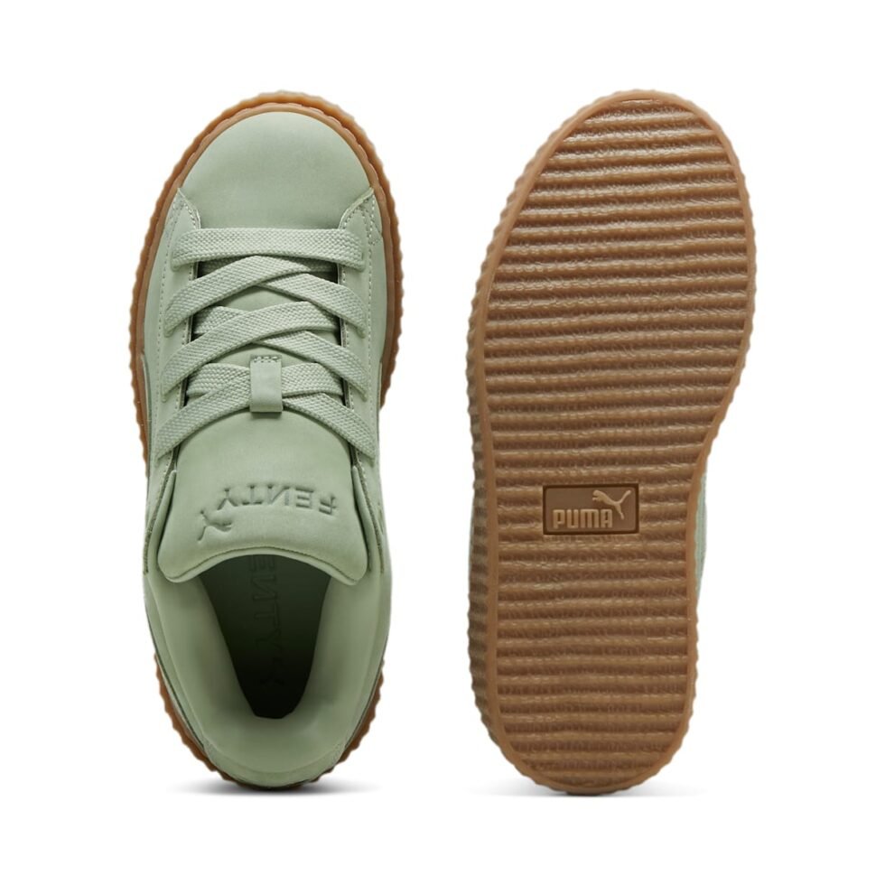 (GS) PUMA x Fenty Creeper Phatty 'Earth Tone Pack - Green Fog' 399866-02 - Image 4