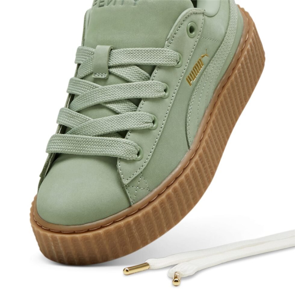 (GS) PUMA x Fenty Creeper Phatty 'Earth Tone Pack - Green Fog' 399866-02 - Image 5