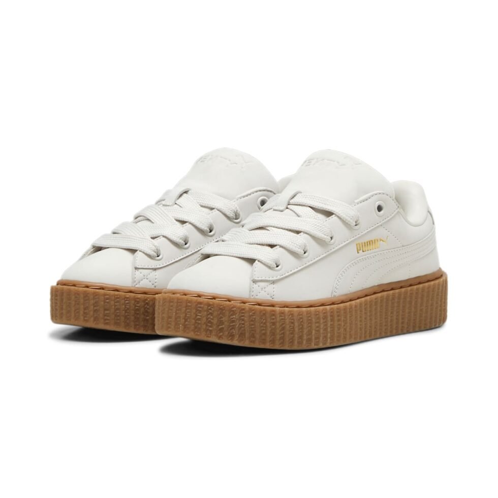 (GS) PUMA x Fenty Creeper Phatty 'Earth Tone Pack - Warm White' 399866-03 - Image 3