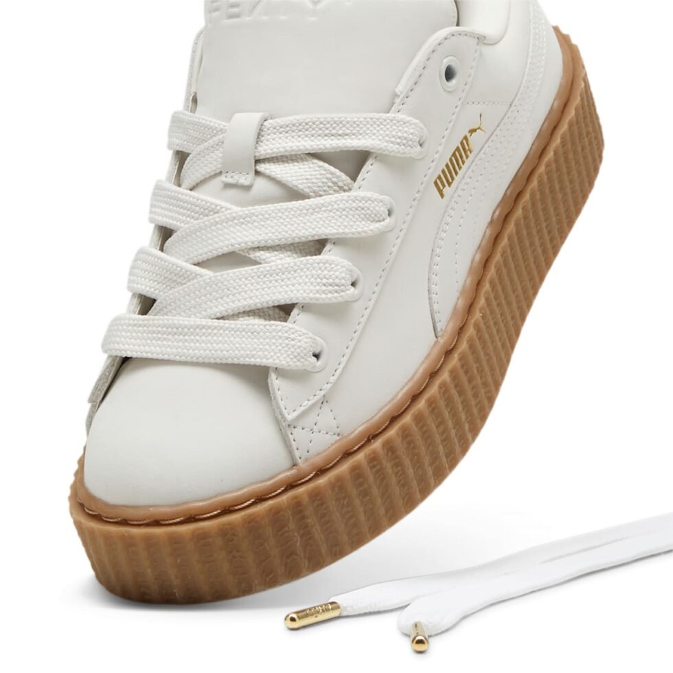(GS) PUMA x Fenty Creeper Phatty 'Earth Tone Pack - Warm White' 399866-03 - Image 5
