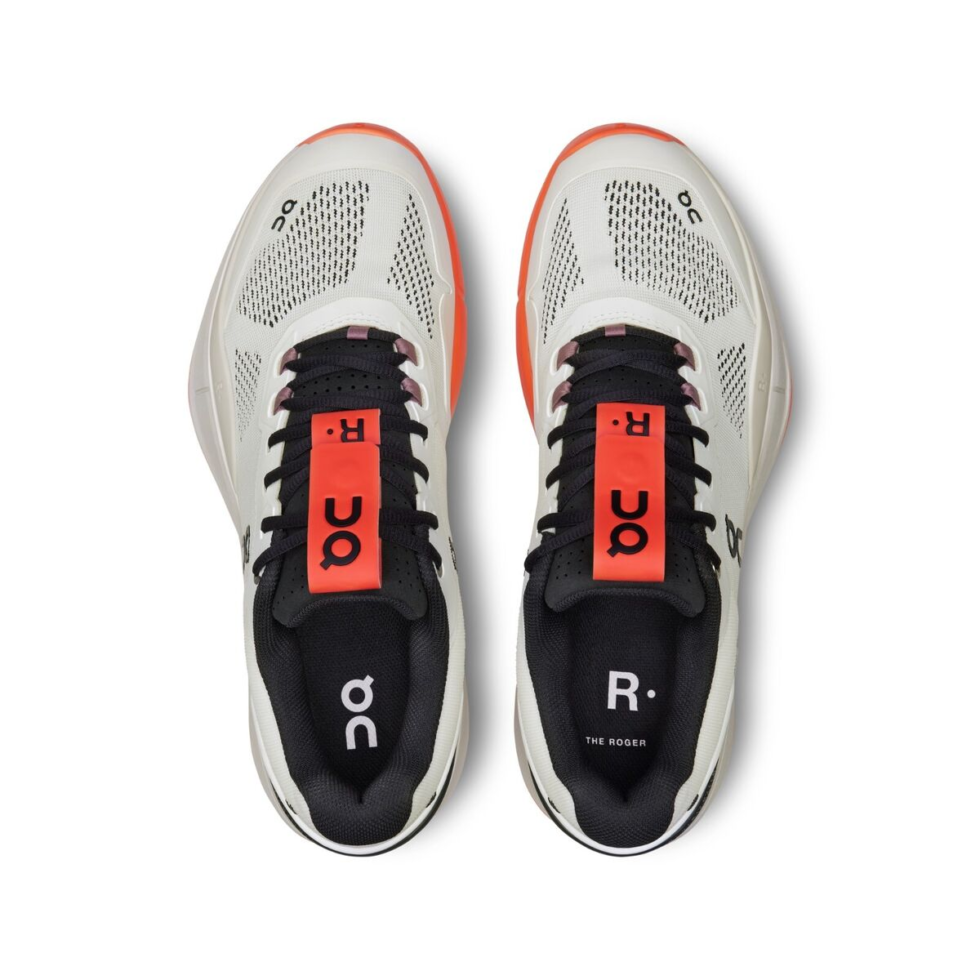 On Running The Roger Pro Clay 'White Orange Black' 3MD10722270 - Image 3