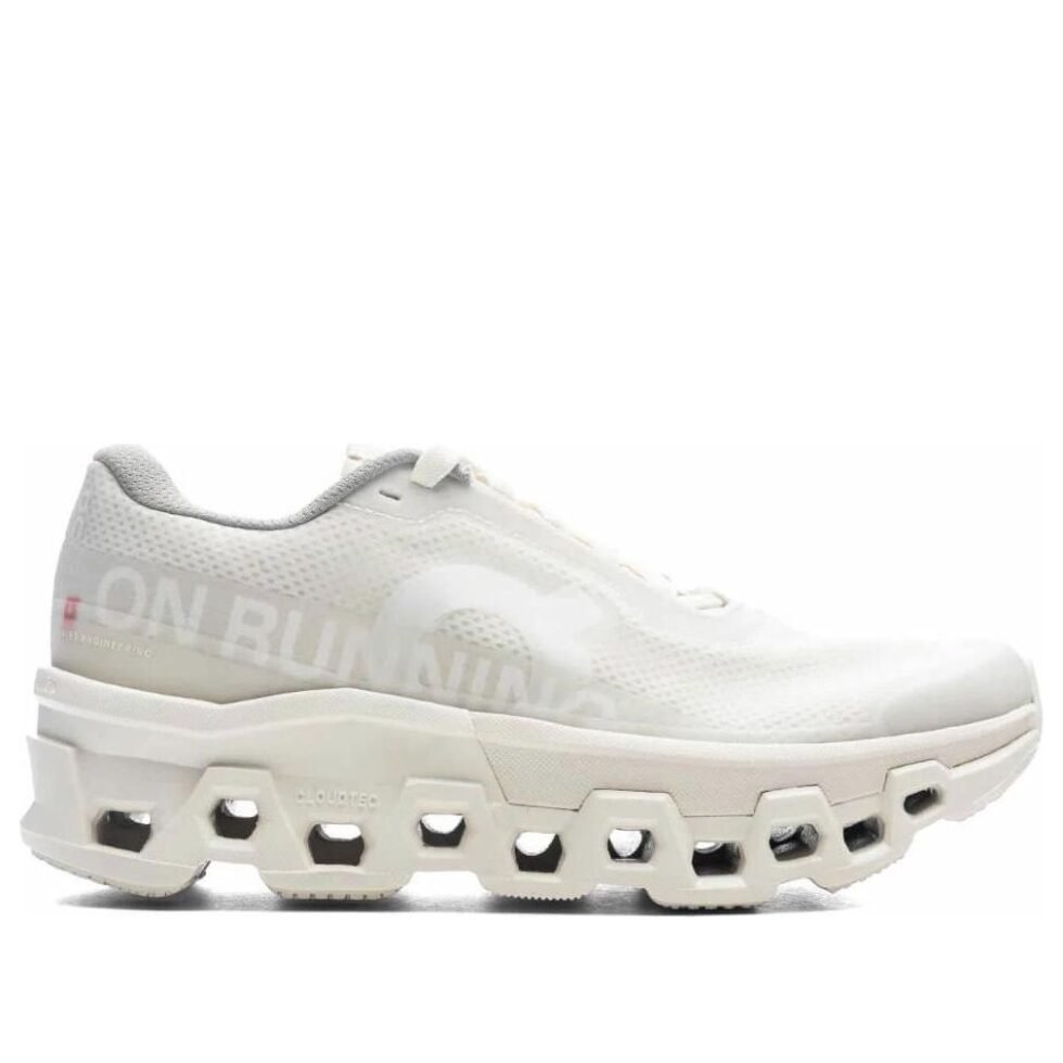 (WMNS) On Running x INVINCIBLE Cloudmonster 2 'Ivory White' 3WE30521195 - Image 2