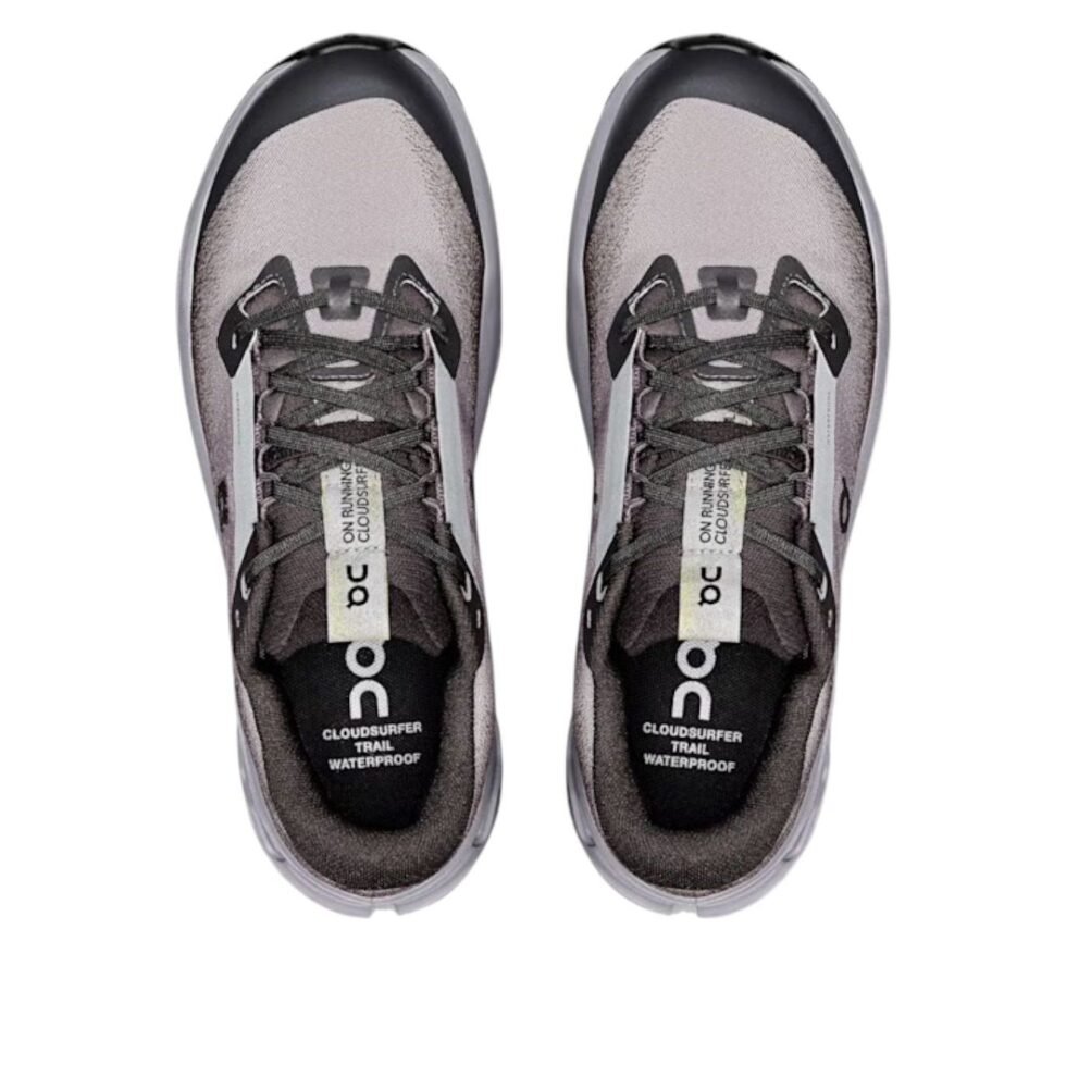 (WMNS) On Running Cloudsurfer Trail 2 Waterproof 'Black Lilac' 3WF30120114 - Image 3