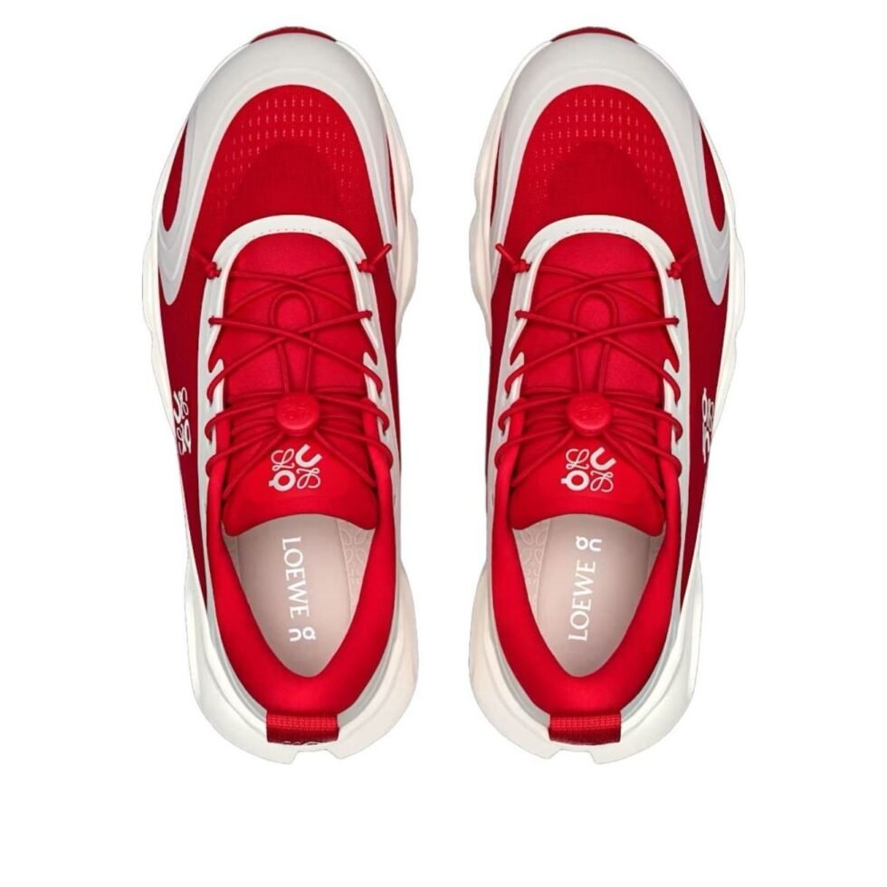 (WMNS) On Running x Loewe Cloudsolo 'Red Eggshell' 3WF30605482 - Image 2