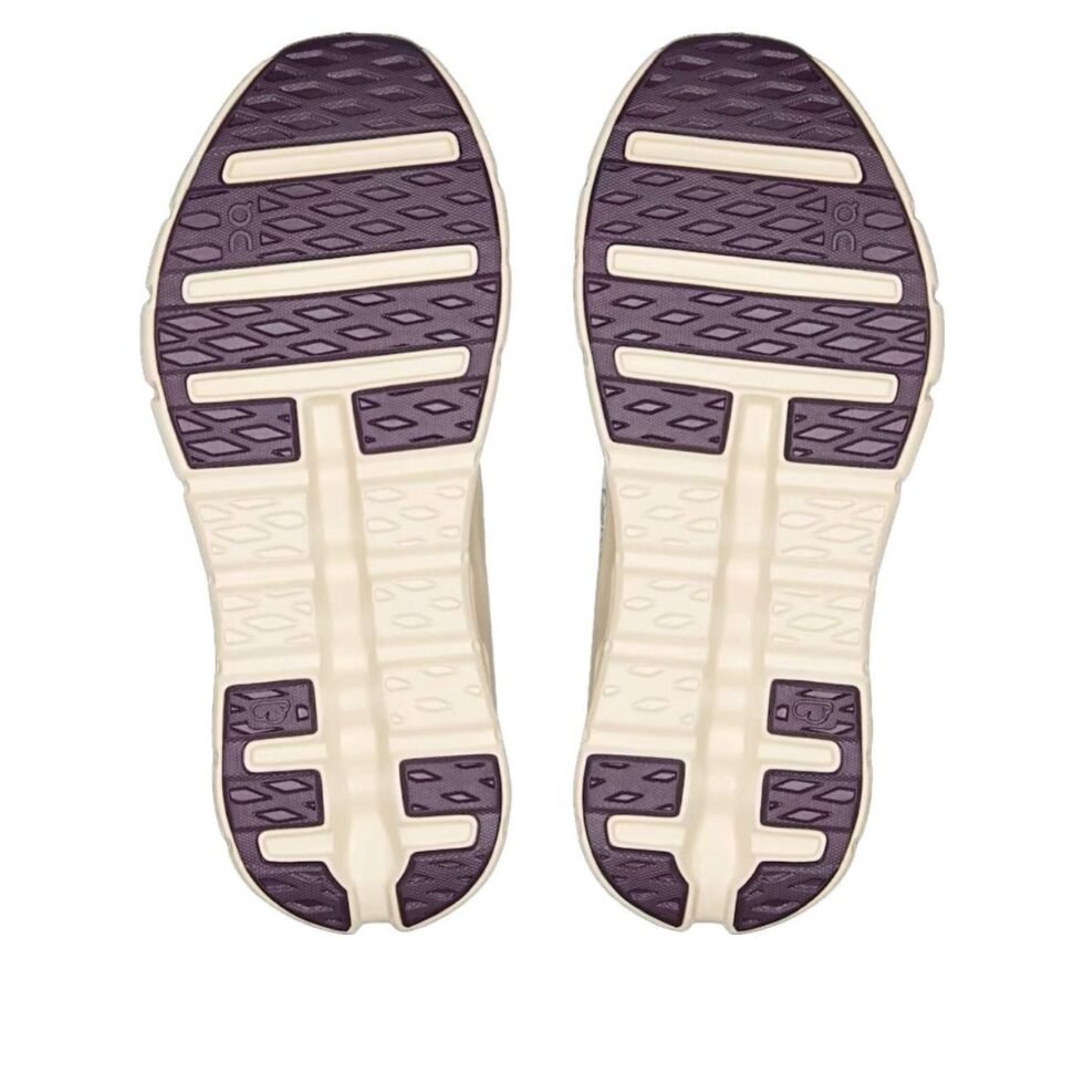 (WMNS) On Running x Loewe Cloudtilt Hi 'Sand Oatmeal Plum' 3WG10765484 - Image 4