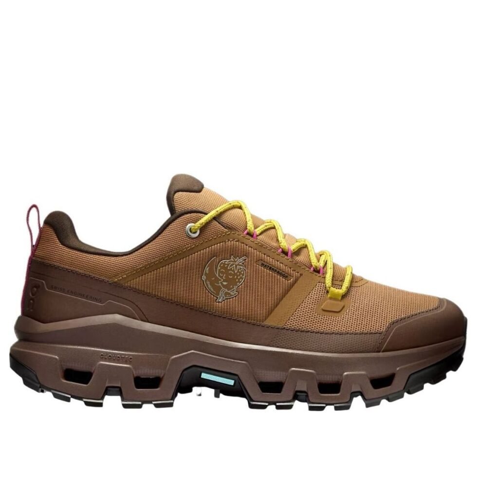(WMNS) On Running x SHF Cloudrock Low Waterproof 'Sphinx Chestnut' 3WG11115556 - Image 2