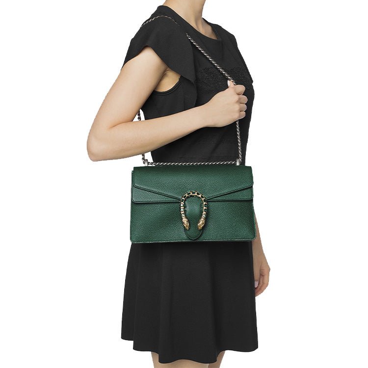 (WMNS) Gucci Dionysus SeriesSingle Shoulder Bag Small Green 400249-CAOGX-3120 - Image 6