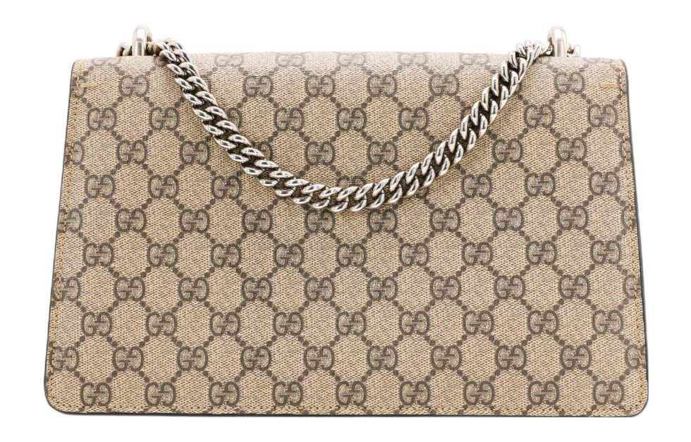 (WMNS) Gucci [Dionysus] Small GG Shoulder Bag Beige/Ebony 400249-KHNRN-8642 - Image 3