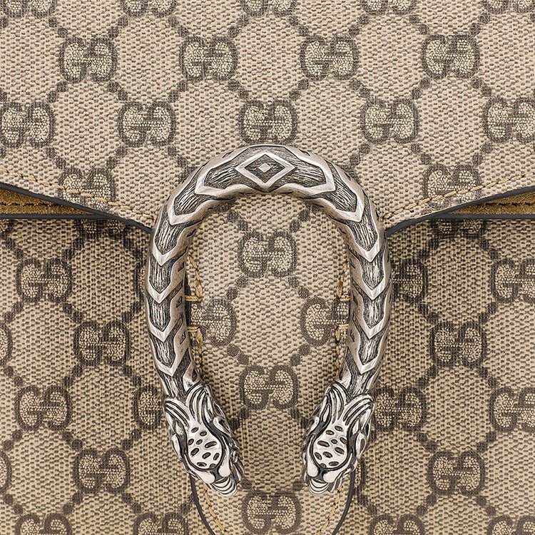 (WMNS) Gucci [Dionysus] Small GG Shoulder Bag Beige/Ebony 400249-KHNRN-8642 - Image 5