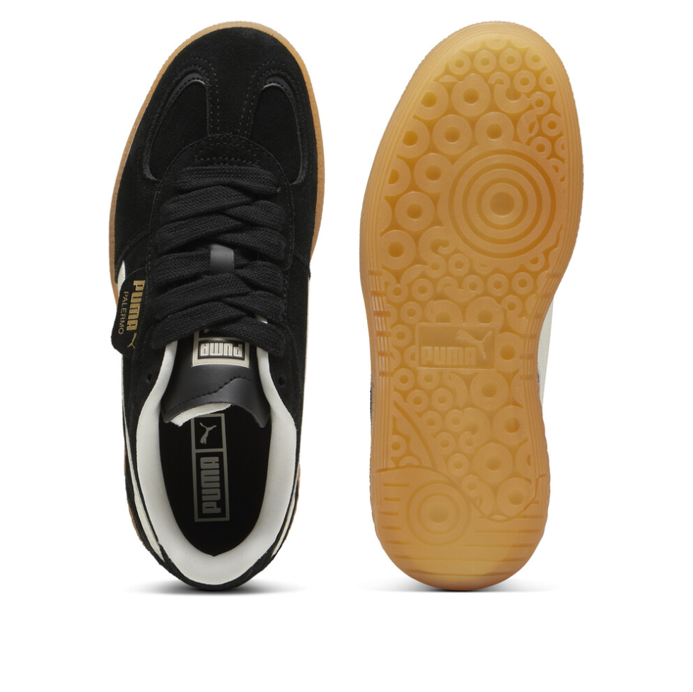 (WMNS) PUMA Palermo Moda Xtra 'Black Frosted Ivory Gum' 400323-02 - Image 4