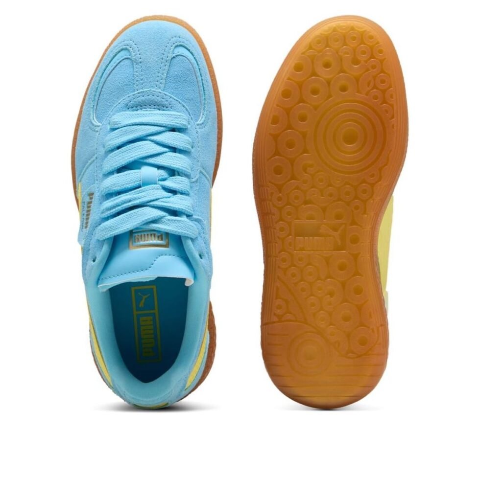 (WMNS) PUMA Palermo Moda Xtra Gum 'Vibrant Blue Lemon Meringue' 400323-12 - Image 5