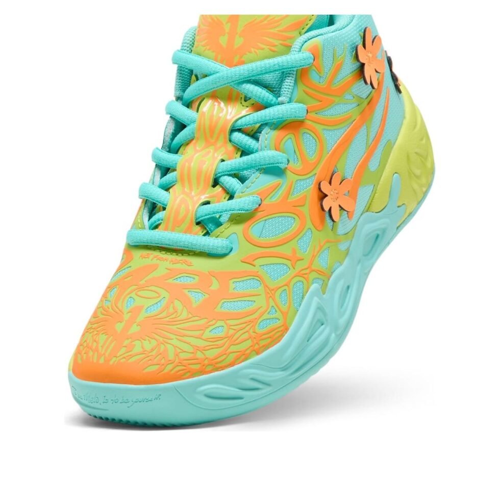(PS) PUMA MB.04 x Scooby-Doo 'Aquatic Lime Smash Heat Fire' 400669-01 - Image 5