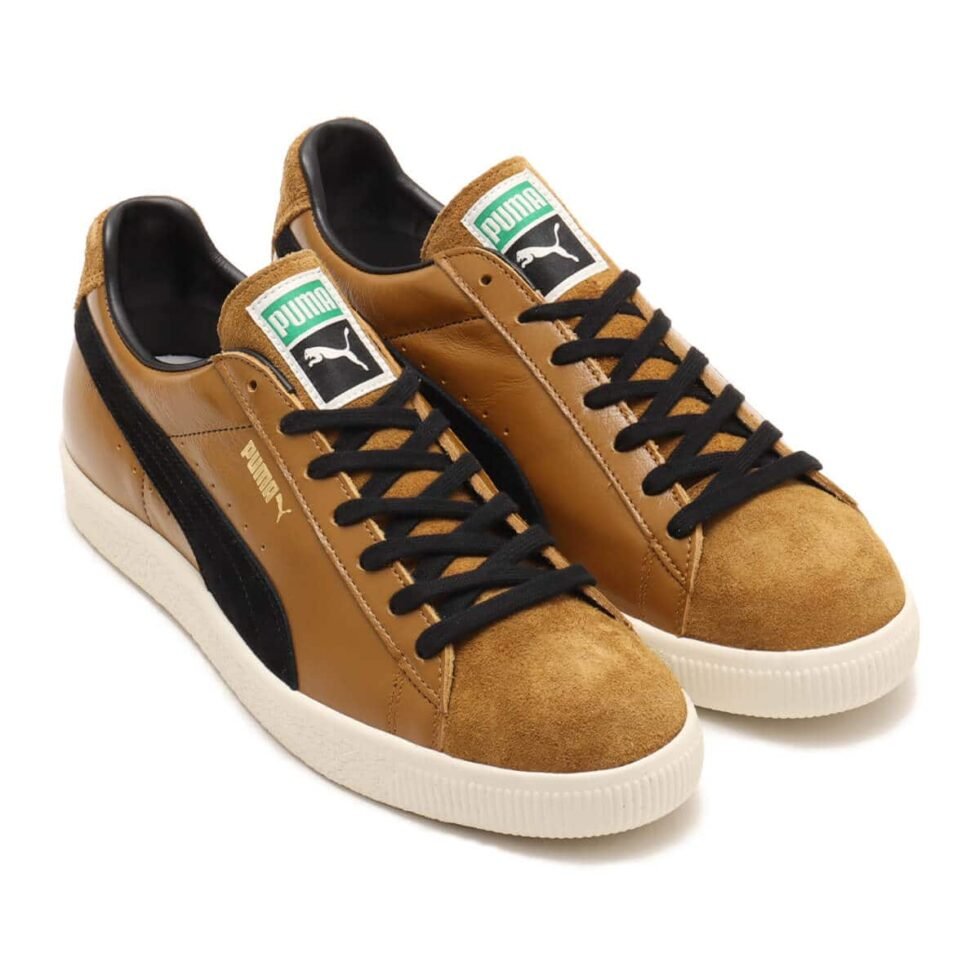 PUMA x Atmos Suede Vintage Made in Japan 'Soma Golden Monster' 401100-01 - Image 3