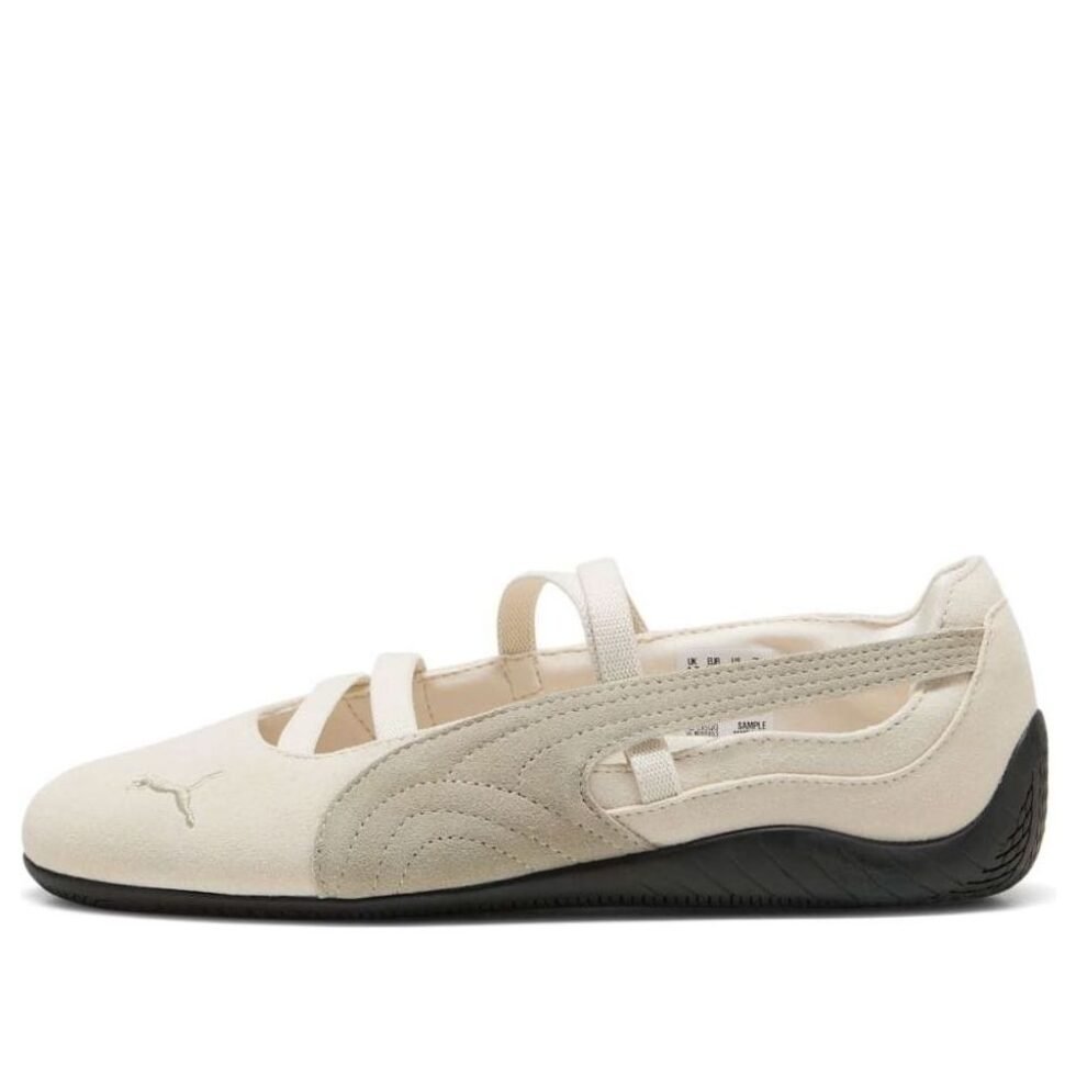 (WMNS) PUMA Speedcat Ballet Suede 'Alpine Snow Black' 401287-08