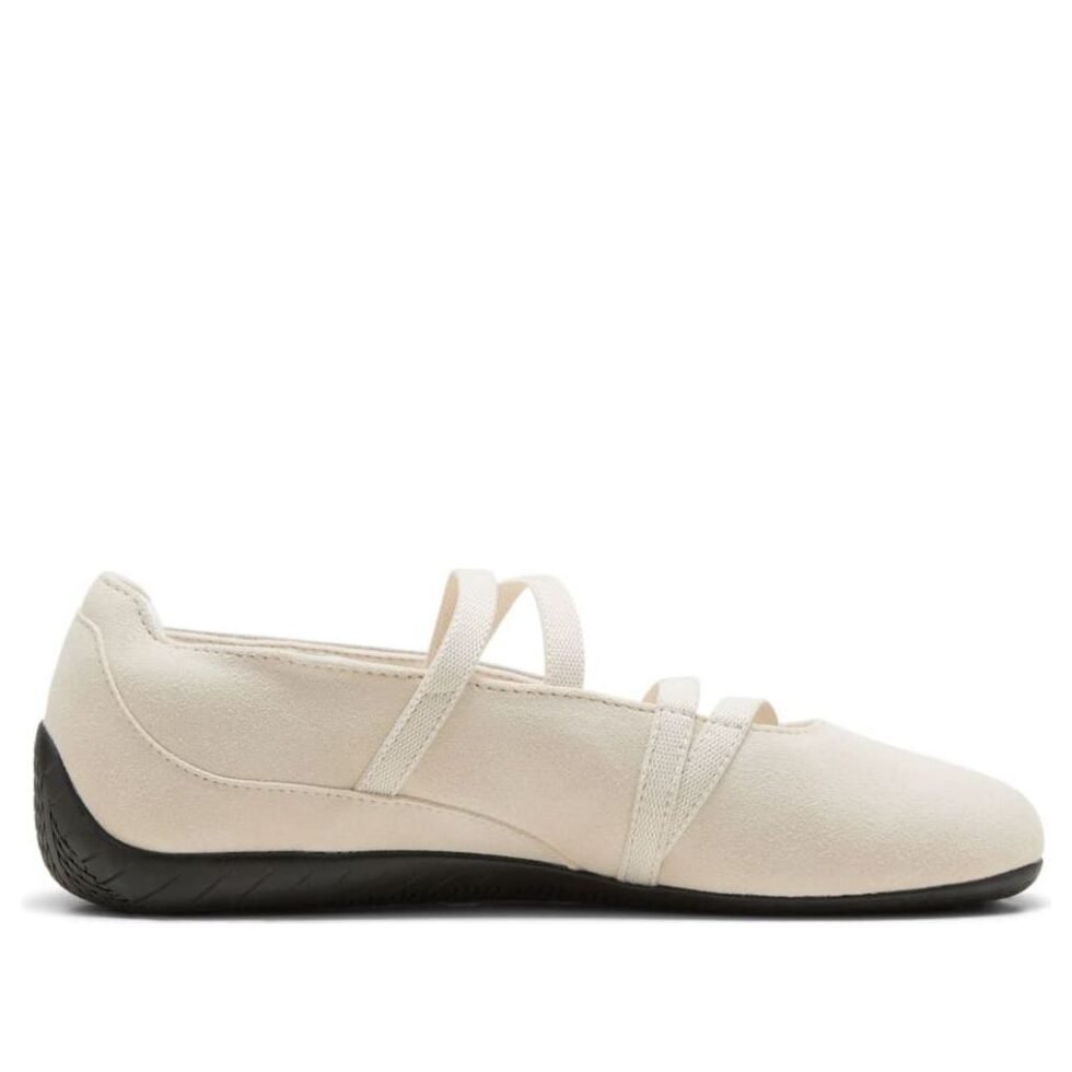 (WMNS) PUMA Speedcat Ballet Suede 'Alpine Snow Black' 401287-08 - Image 2